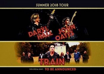 Hall and Oates and Train Tour